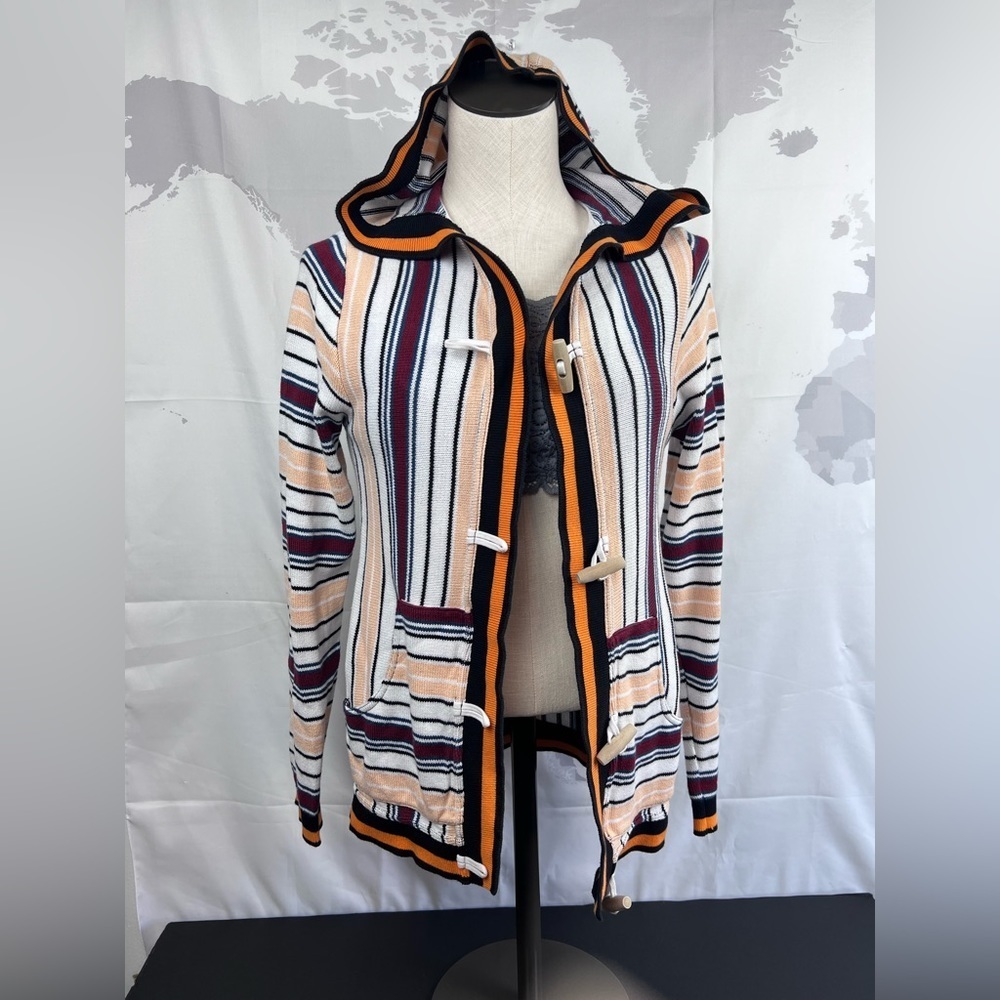 Dr. Martens Agyness Deyn hooded cardigan toggle sweater - Picture 6 of 12